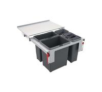 Franke - Cubo de basura integrado Garbo 60-3 121.0200.680