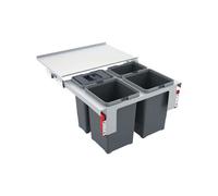 Franke Garbo contenedor de residuos 40 l acero-gris 121.0200.676
