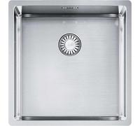 FRANKE - Fregadero BOX BXX 110-40 para instalación encastrada / Fregadero de acero inoxidable