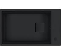 Franke Fregadero empotrable Kubus 2 KNG 110-62, material Fragranit+ mate, colección Black