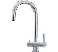 Franke; Grifo de cocina con sistema de filtración de agua Eos Clear Water (120.0179.979); Color: Acero inoxidable