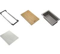 Franke - Kit ALL-IN 3, juego de 4 accesorios de fregadero 112.0655.483