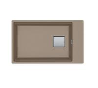 Franke Kubus 2 - Fregadero de fragranite KNG 110-62, 76x46 cm, cachemira 125.0512.516