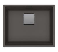 Franke Kubus 2 Pro - Fregadero fragranite KNG PRO 110-52, gris pizarra 125.0757.351