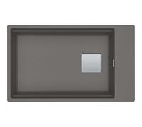 Franke Kubus 2 Pro - Fregadero fragranite KNG PRO 110-62, piedra gris 125.0747.715