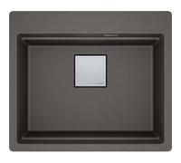 Franke Kubus 2 Pro - Fregadero fragranite KNG PRO 610-53, gris pizarra 114.0749.389