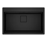 Franke Kubus 2 Pro - Fregadero fragranite KNG PRO 610-73, negro mate 114.0751.849