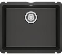 Franke KubusX fregadero de cerámica 50.5x40 cm negro 126.0738.293