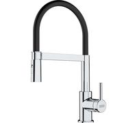 Franke Lina grifo de cocina de pie cromo-negro 115.0626.085
