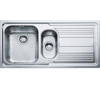 Franke Logica fregadero de acero 100x50 cm acero 101.0085.810