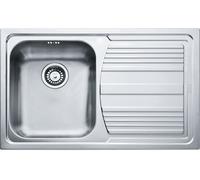 Franke Logica fregadero de acero 79x50 cm acero 101.0085.772