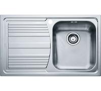 Franke Logica - Fregadero de acero inoxidable LLL 611/7, 79x50 cm, estructura tejida 101.0120.184