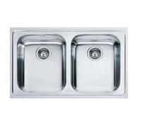 Franke Logica - Fregadero de acero inoxidable LLX 620, 79x50 cm 101.0199.870