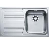 Franke Logica Line fregadero de acero 79x50 cm acero 101.0085.773