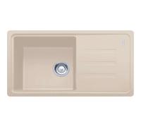 Franke Malta - Fregadero de fragranite BSG 611-78/39, 78x44 cm, sahara 114.0395.153