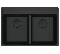Franke Maris fregadero de granito 76x51 cm negro 114.0693.518