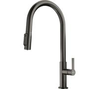 Franke Maris Slim Clear Water J Pull-Out grifo de cocina de pie antracita 120.0736.603