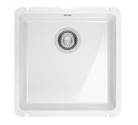 Franke Mythos - Fregadero de cerámica KXK 110-41, 45x45 cm, Glacier 126.0735.128