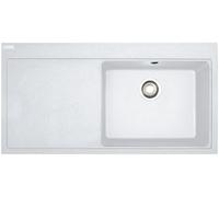 Franke Mythos fregadero de granito 100x51.5 cm blanco 114.0675.972