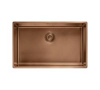 Franke Mythos Masterpiece BXM 210/110-68, Fregadero encimera, rectangular, acero inoxidable, cobre, 1 cuba, rectangular