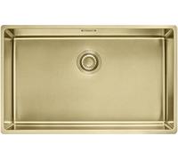 Franke Mythos Masterpiece BXM 210/110-68, Fregadero encimera, rectangular, acero inoxidable, dorado, 1 cuba, rectangular