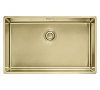 Franke Mythos Masterpiece BXM 210/110-68 Gold - Fregadero de acero inoxidable 127.0662.643