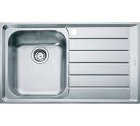 Franke Neptun - Fregadero de acero inoxidable NEX 611/2, 86x51 cm 101.0120.271
