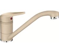 Franke Novara Plus, lavabo encimera, color arena, acero inoxidable, grifo monomando, independiente, tipo C