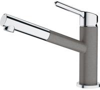 Franke Orbit grifo de cocina de pie cromo-grafito/gris 115.0623.141