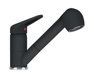 Franke Prince II grifo de cocina de pie negro 115.0470.675