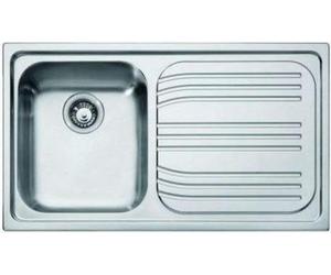 Franke Radar RRX 611, Fregadero empotrable, Rectangular, Acero inoxidable, Acero inoxidable, 1 cuba, Rectangular