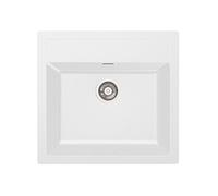 Franke SID 610-40 Lavabo sobre-encimera Rectangular Tectonita