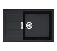 Franke SID 611-78/45 Lavabo sobre-encimera Rectangular Tectonita - Fregadero (Lavabo sobre-encimera, Rectangular, Tectonita, Carbono, 1 senos, 451 x 441 mm)