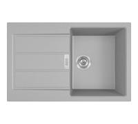 Franke Sirius 2.0 - Fregadero de tectonite S2D 611-78, 78x50 cm, gris 143.0613.585