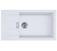 Franke Sirius 2.0 fregadero tectonite 78x43.5 cm blanco 143.0618.649