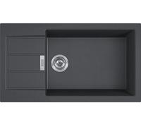 Franke Sirius 2.0 fregadero tectonite 78x43.5 cm gris/grafito/ónix 143.0618.646