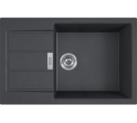 Franke Sirius 2.0 fregadero tectonite 78x50 cm gris/grafito/ónix 143.0618.577