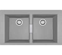 Franke Sirius 2.0 fregadero tectonite 86x50 cm gris/grafito/ónix 143.0650.970