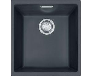 Franke Sirius - Fregadero de tectonite SID 110-34, 37x44 cm, negro 125.0363.785