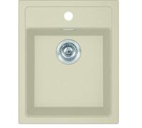 Franke Sirius - Fregadero de tectonite SID 610-40, 43x53 cm, beige 143.0670.895