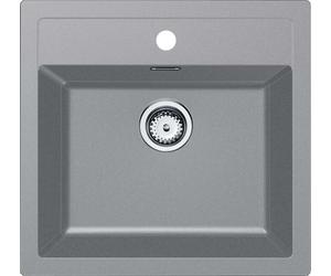 Franke Sirius - Fregadero de tectonite SID 610, 56x53 cm, gris 143.0650.860