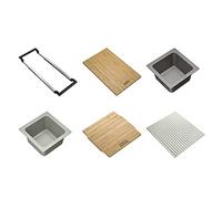 FRANKE Sistema universal de accesorios para fregadero de cocina AIUS200, gris