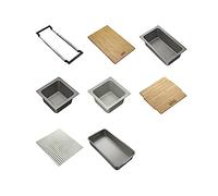 Franke Kit de accesorios All-in 112.0655.489 – Sistema universal todo en uno para fregadero