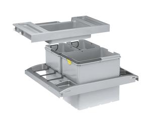 Franke Trolley Vario contenedor de residuos 34 l gris 134.0066.057