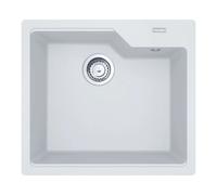 Franke Urban - Fregadero de fragranite UBG 610-56, 56x50 cm, blanco hielo 114.0700.064