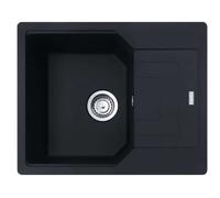 Franke Urban - Fregadero de fragranite UBG 611-62, 62x50 cm, negro mate 114.0700.097