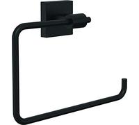 Franklin Brass MAX46-FB Anillo de Toalla, Matte Black, 7.87 x 2.15 x 6.04 Inches