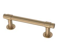 Franklin Brass P29520Z-CZ-B1 - Manija de barra recta para cajón de gabinete de 3 pulgadas (76 mm), dorado, paquete de 5