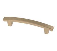 Franklin Brass P29615K-CZ-B - Manija para cajón de gabinete Pierce de 4 pulgadas (102 mm), dorado, paquete de 5