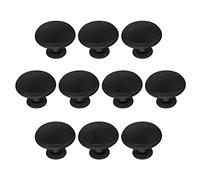Franklin Brass P35597Z-FB-B - Pomo anillado para gabinete, negro mate